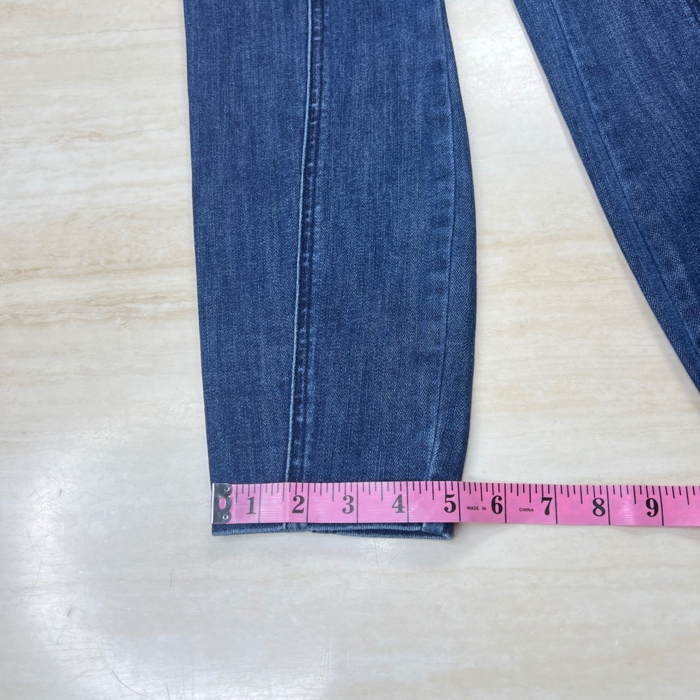 Pilcro Anthropologie High Rise Denim Legging Cargo Jeans Dark Wash Small A36 - Picture 12 of 14